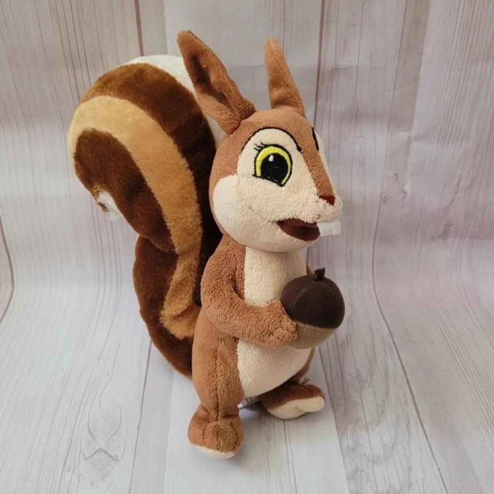 Disney Store Sofia the First Whatnaught Squirrel Plush Brown with Acorn …